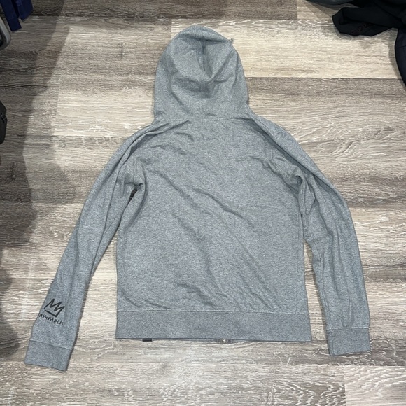 Mammoth Grey Zip Up Jacket Large - Picture 9 of 9